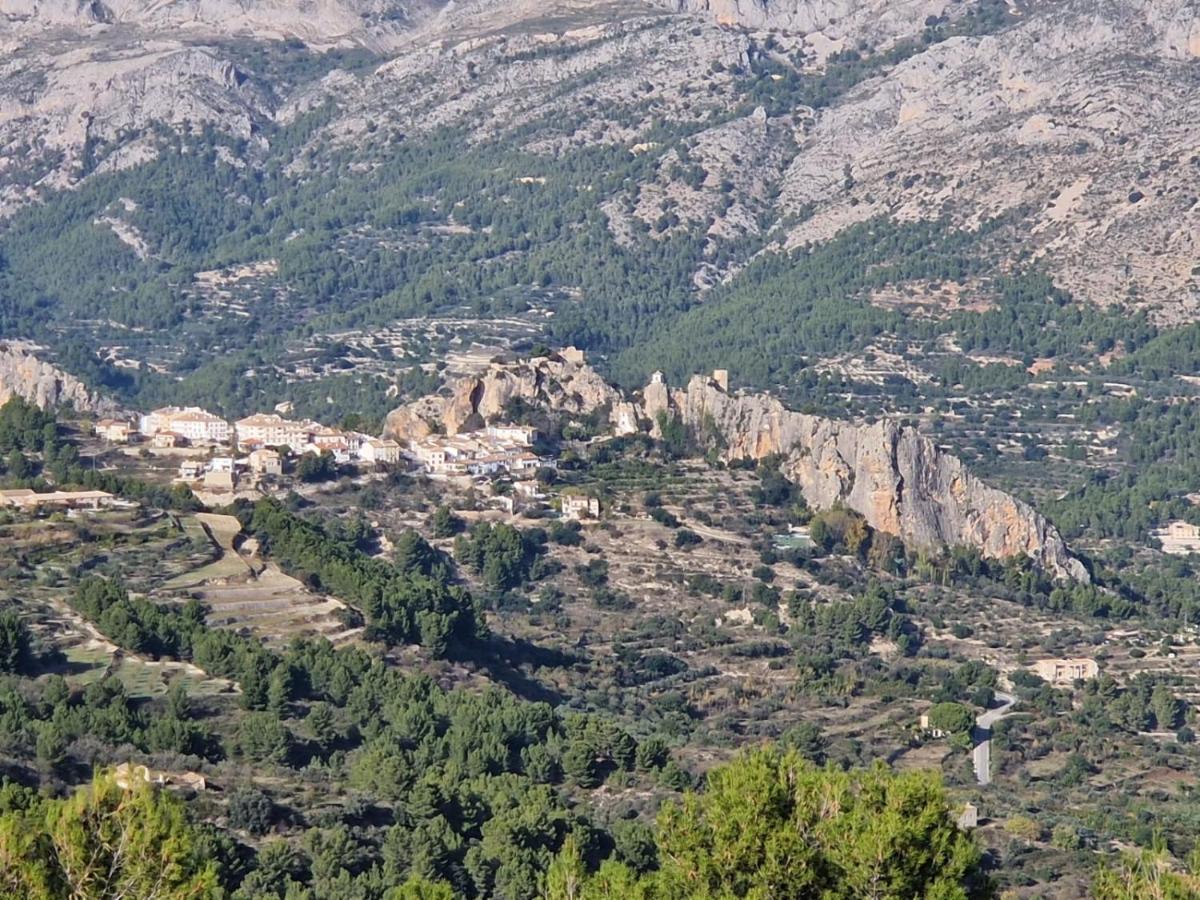 El Unico Apartment With Jacuzzi And Art Guadalest Exteriör bild